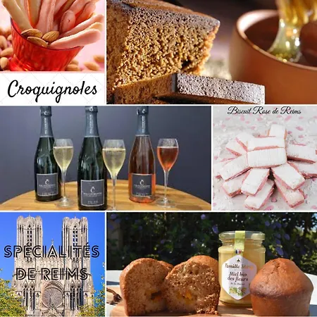 Refuge Urbain - Ideal Pour Familles & Amis - Calme En Plein Centre-ville - Wifi Debit - Netflix - Machine A Laver - Gare, Cathedrale De Reims, Commerces, Restaurants & Transports En Commun Accessibles A Pied En Moins De 10 Minutes Daire *