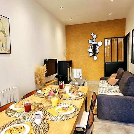 Refuge Urbain - Ideal Pour Familles & Amis - Calme En Plein Centre-ville - Wifi Debit - Netflix - Machine A Laver - Gare, Cathedrale De Reims, Commerces, Restaurants & Transports En Commun Accessibles A Pied En Moins De 10 Minutes شقة