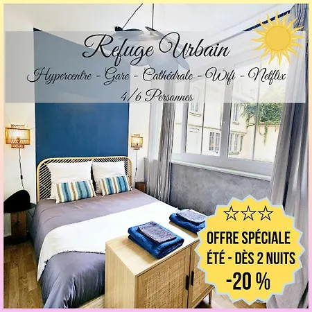 Urban Refuge - Perfect For Families & Friends - Peaceful In City Center - High-Speed Wifi - Netflix - Washing Machine - Train Station, Cathedral, Shops, Restaurants & Public Transport Within 10 Minutes'Walk Daire *