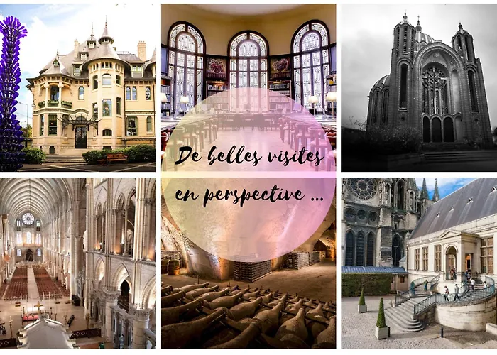 Refuge Urbain - Ideal Pour Familles & Amis - Calme En Plein Centre-ville - Wifi Debit - Netflix - Machine A Laver - Gare, Cathedrale De Reims, Commerces, Restaurants & Transports En Commun Accessibles A Pied En Moins De 10 Minutes Апартаменты Реймс