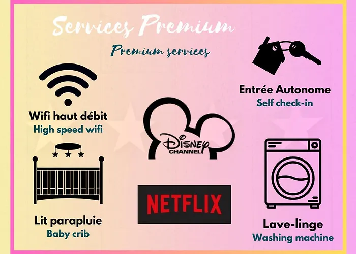 Апартаменты Refuge Urbain - Ideal Pour Familles & Amis - Calme En Plein Centre-ville - Wifi Debit - Netflix - Machine A Laver - Gare, Cathedrale De Reims, Commerces, Restaurants & Transports En Commun Accessibles A Pied En Moins De 10 Minutes