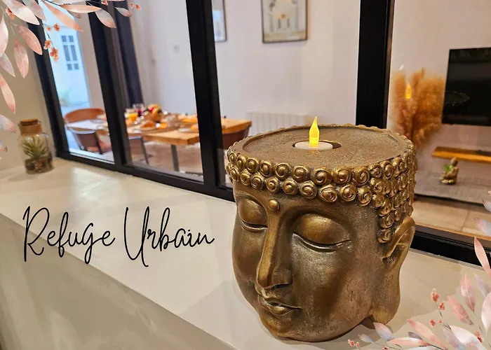 Refuge Urbain - Ideal Pour Familles & Amis - Calme En Plein Centre-ville - Wifi Debit - Netflix - Machine A Laver - Gare, Cathedrale De Reims, Commerces, Restaurants & Transports En Commun Accessibles A Pied En Moins De 10 Minutes Апартаменты *